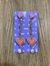 Load image into Gallery viewer, DConstruct eco resin earrings