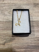 Load image into Gallery viewer, Gold zodiac necklace
