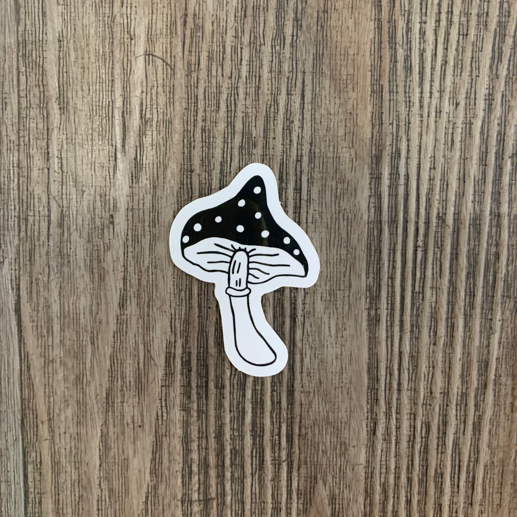 Vinyl Mushroom Sticker