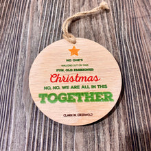 Load image into Gallery viewer, Reclaimed Wood Ornaments