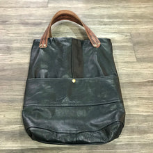 Load image into Gallery viewer, Upcycled Leather Tote

