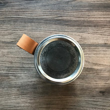 Load image into Gallery viewer, Leather Mason Jar Cozy