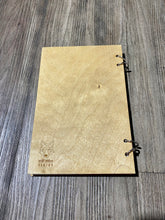 Load image into Gallery viewer, Wooden notebook