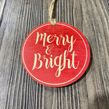 Load image into Gallery viewer, Reclaimed Wood Ornaments