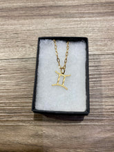 Load image into Gallery viewer, Gold zodiac necklace
