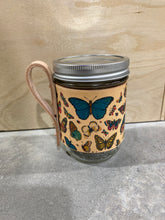 Load image into Gallery viewer, Leather Mason Jar Cozy
