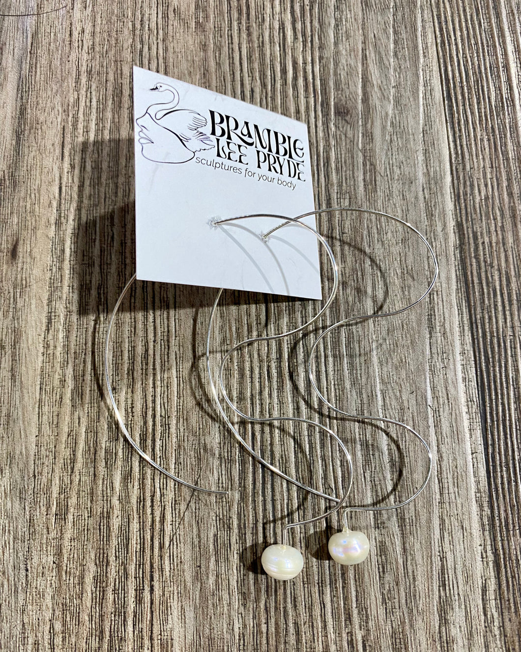 One of a kind Pearl threaders