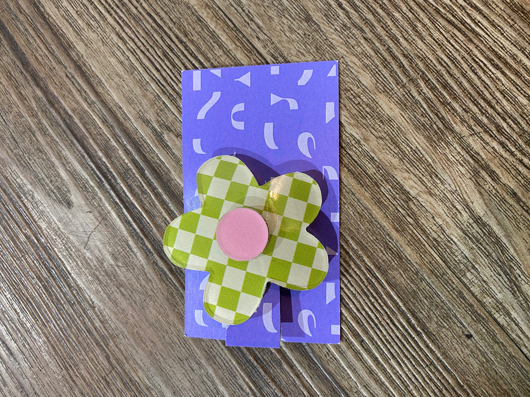 Daisy hair clip
