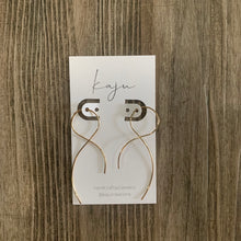Load image into Gallery viewer, Infinity Hoops (Silver/Goldfill)
