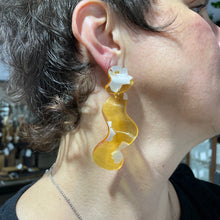 Load image into Gallery viewer, Floral Eco Resin Earrings
