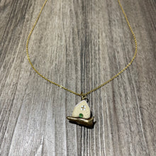 Load image into Gallery viewer, Porcelain and Bronze Necklaces
