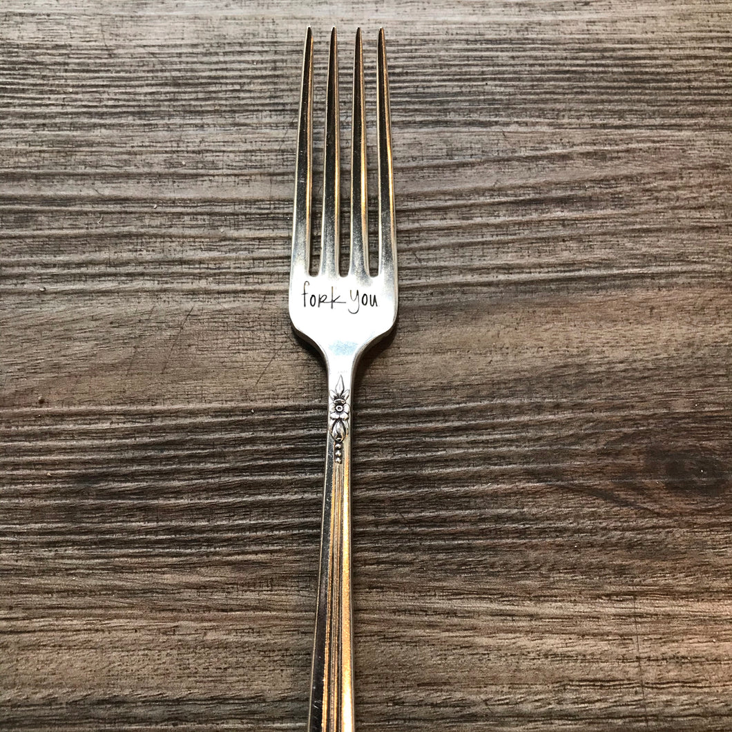 Stamped Vintage Fork