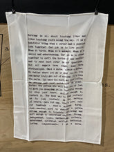 Load image into Gallery viewer, Cedar mountain tea towel
