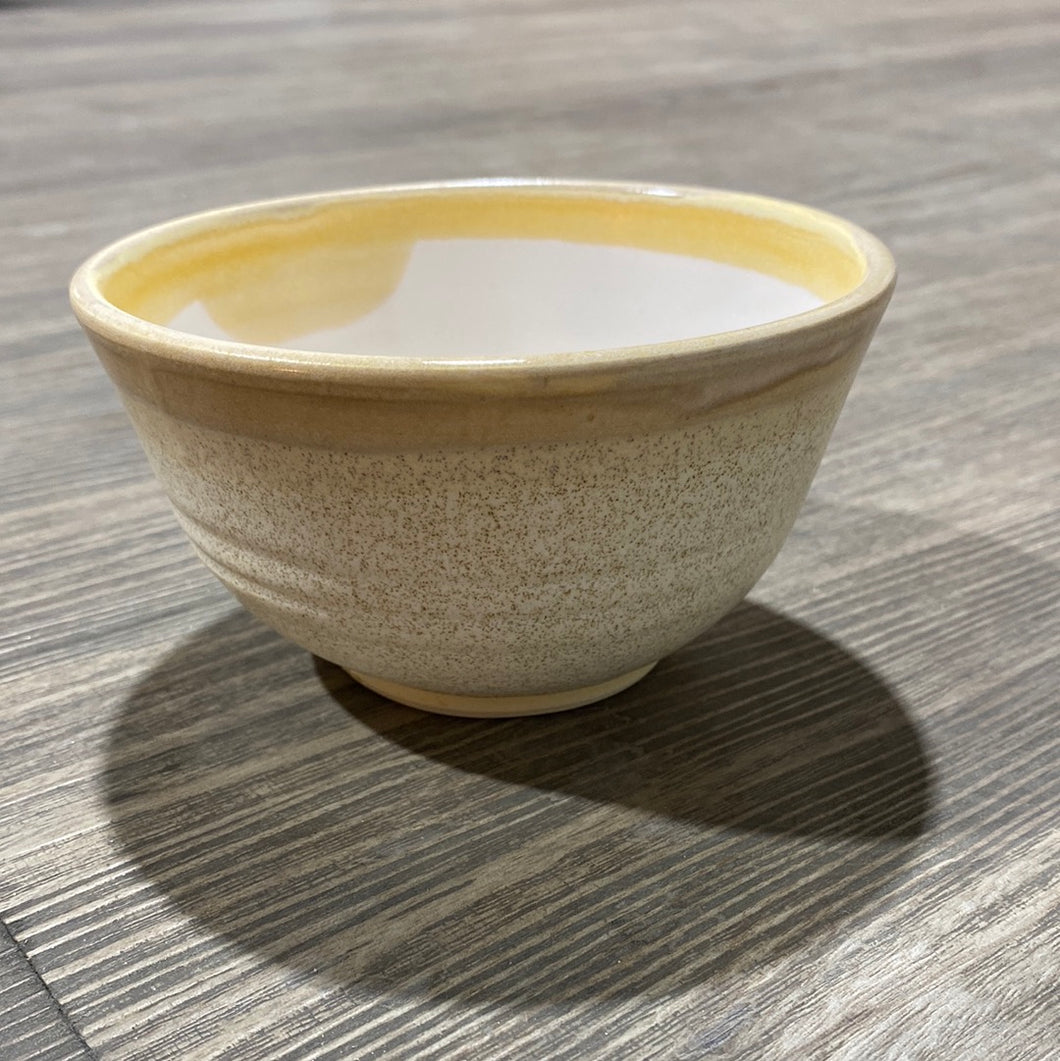 Cream Speckle Ceramic Bowl